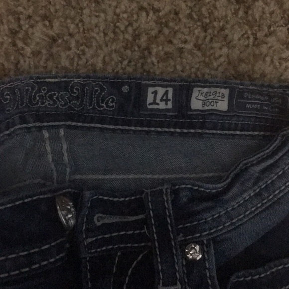 Bootcut MissMe Jeans!! SIZE 14! - Picture 3 of 3
